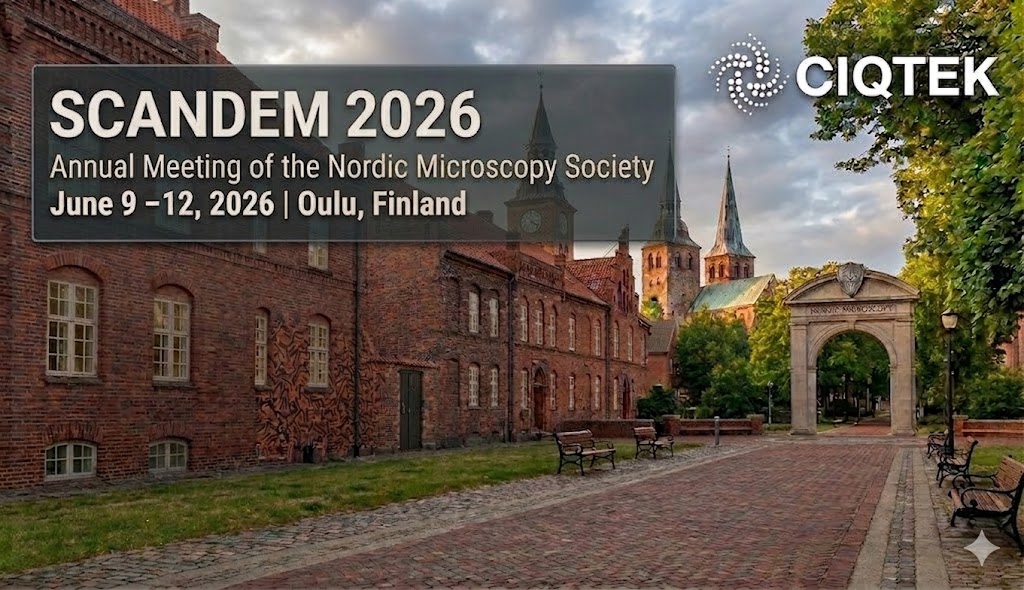 Глобальный тур CIQTEK: демонстрация передовых решений для сканирующей электронной микроскопии на выставке SCANDEM 2026, Дания.